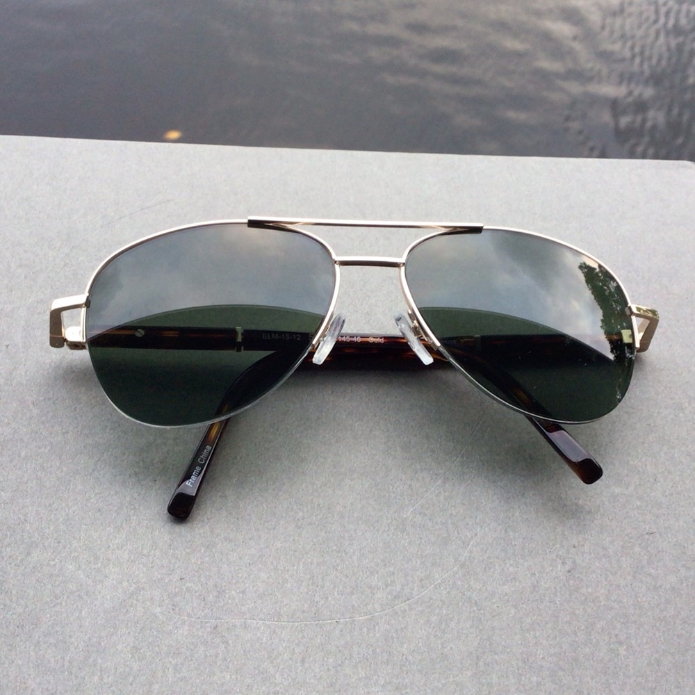 Elite Designed in Palm Springs Sunglasses Aviator Style ELM-18-12
